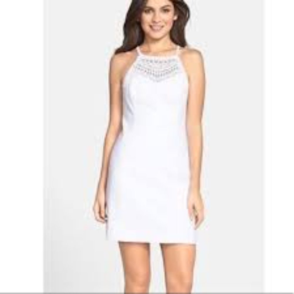 Lilly Pulitzer Resort White Pearl Shift dress